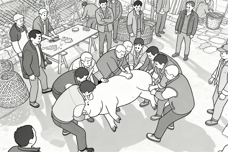 “呆呆殺豬宴”的走紅是偶然，也是必然！